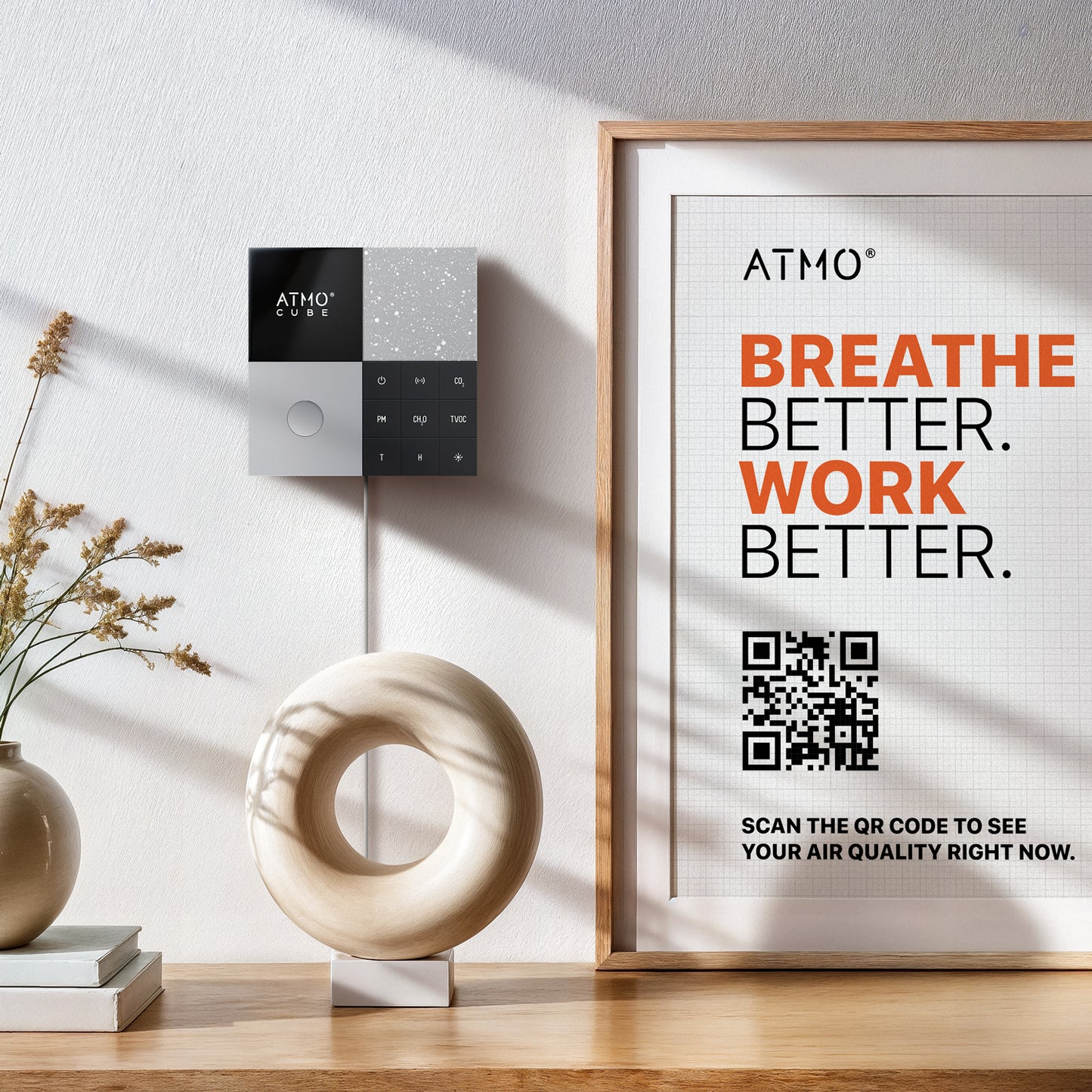Atmocube – Indoor Air Quality  Monitor