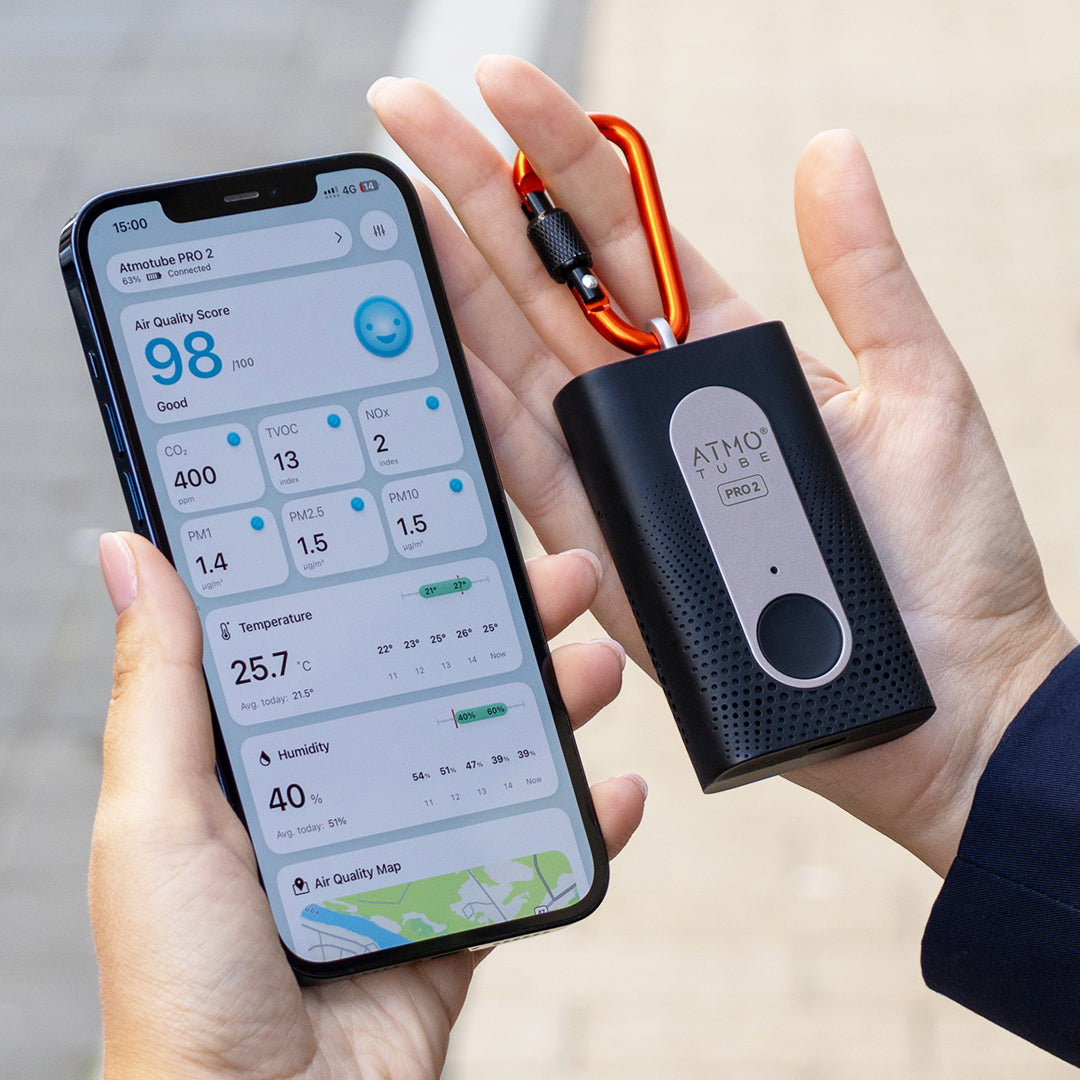 Atmotube PRO 2 — portable air quality tracker
